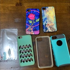 iPhone 4 cases and screen protector